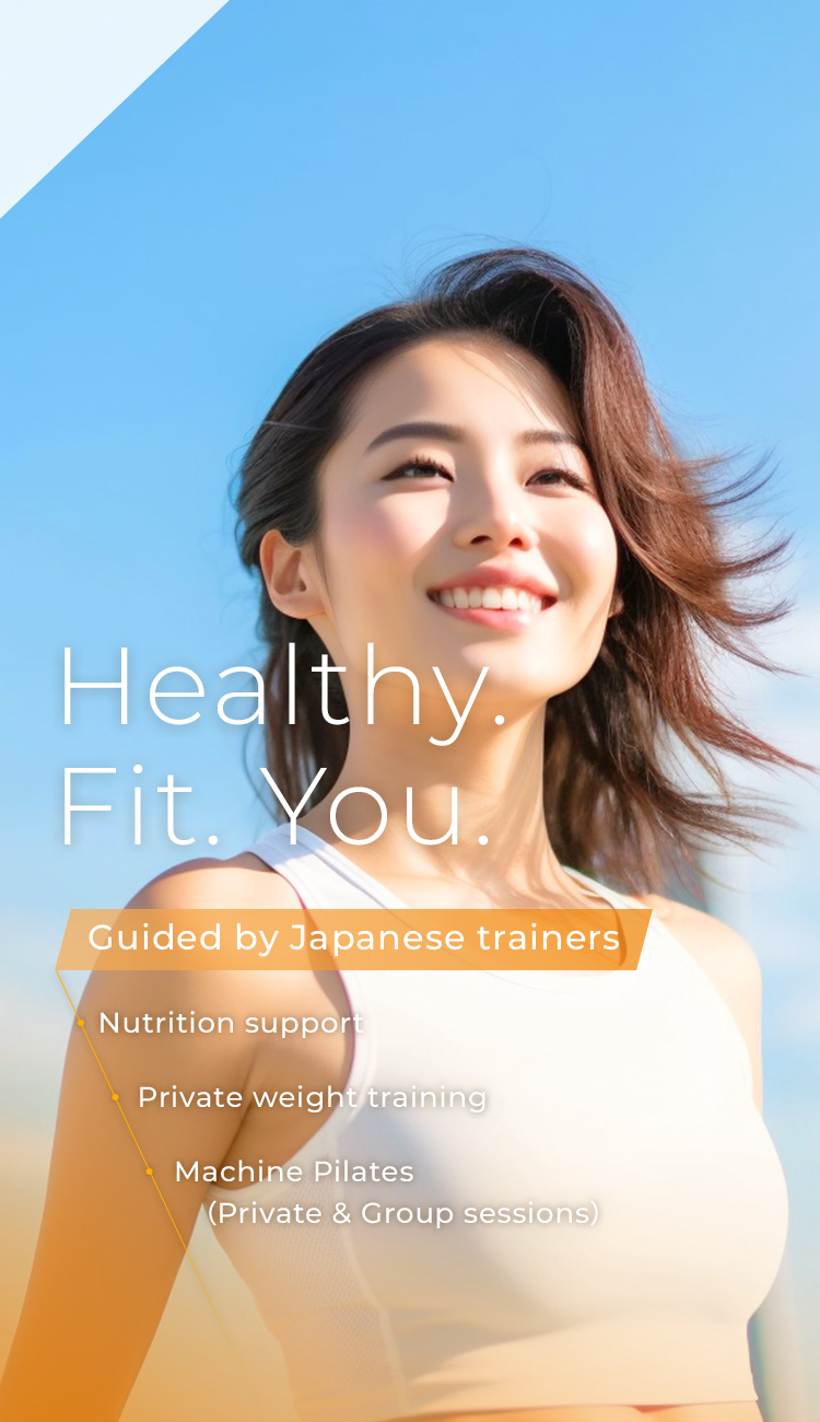 [ Fitness Mall Bangkok ] Guided by Japanese trainers / Nutrition support /Private weight training / Machine Pilates (private & group sessions)